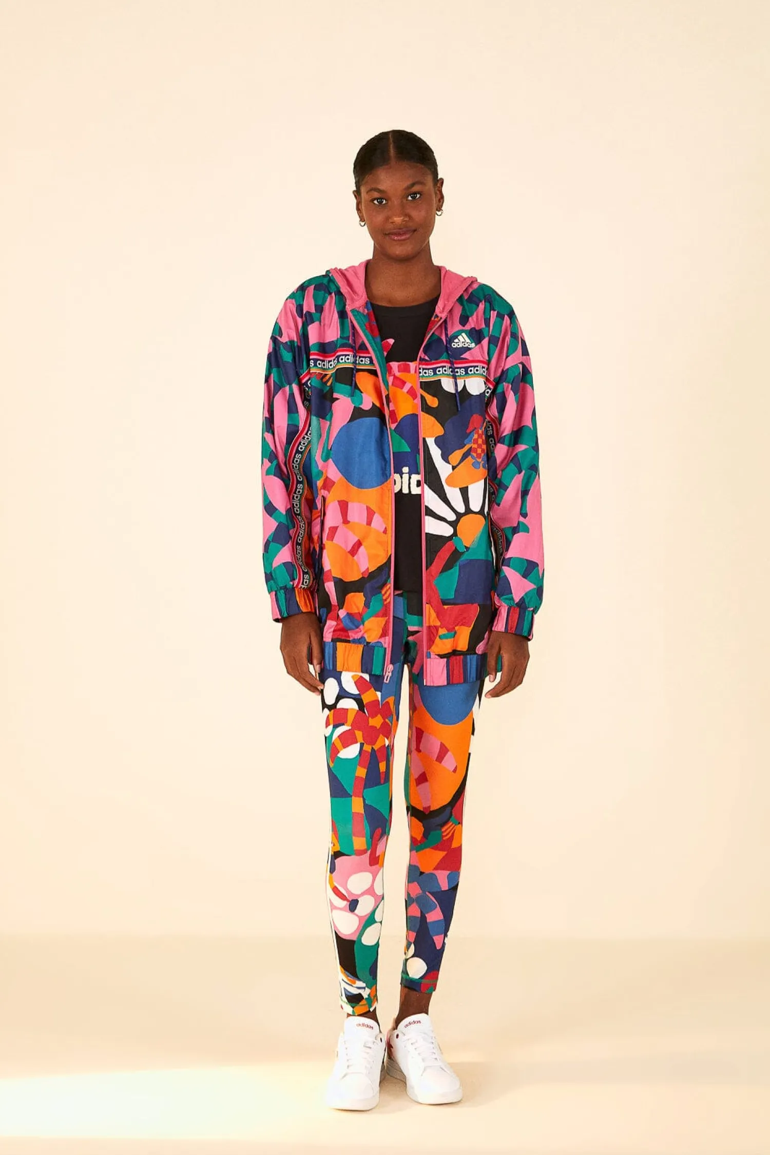 FARM Rio ADIDAS FARM GFX TEE BLACK