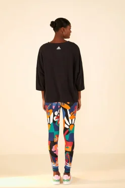 FARM Rio ADIDAS FARM GFX TEE BLACK