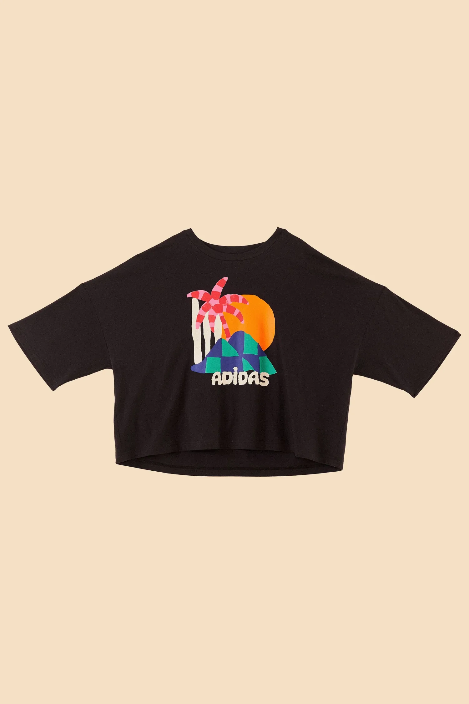 FARM Rio ADIDAS FARM GFX TEE BLACK