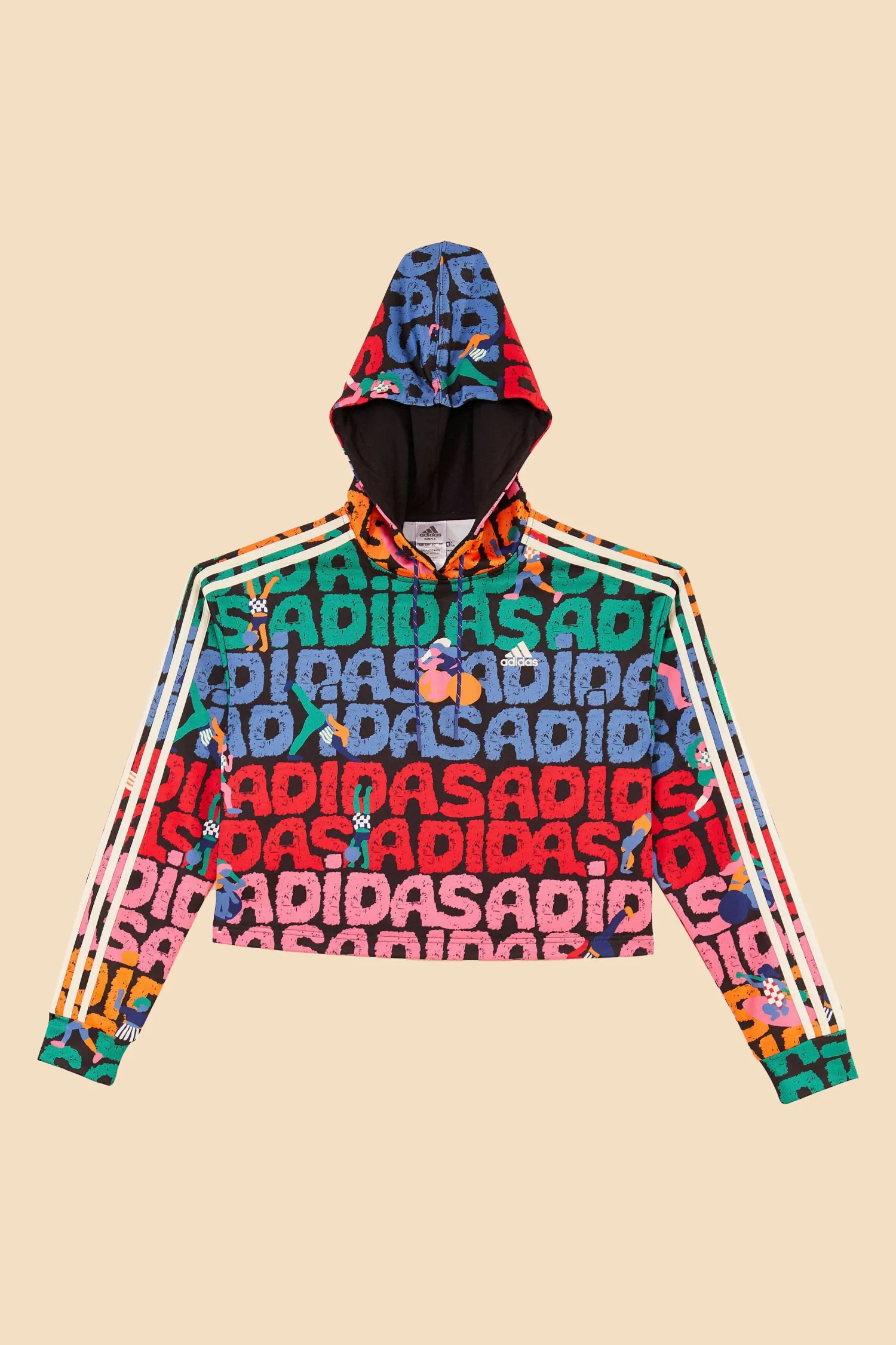 FARM Rio ADIDAS FARM HOODIE BLACK