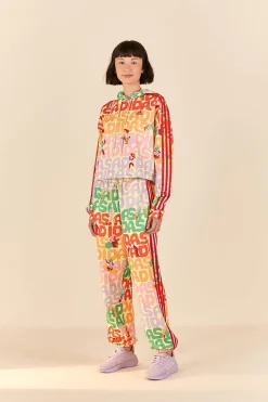 FARM Rio ADIDAS FARM HOODIE PEARL CITRINE