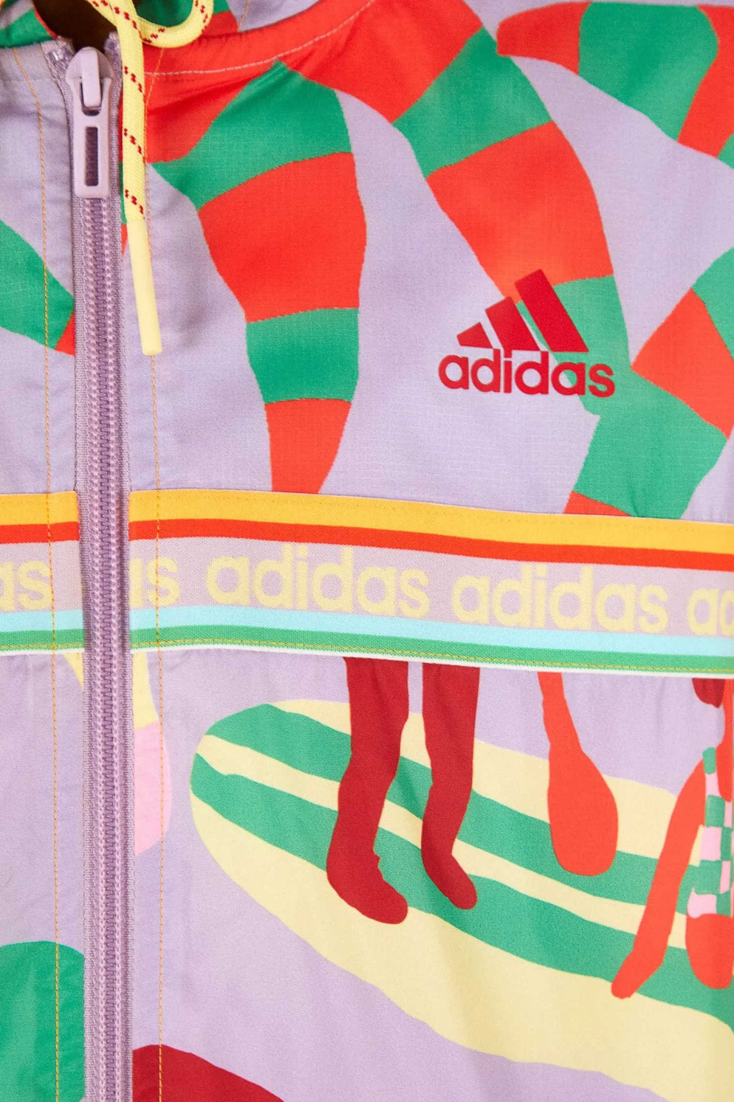 FARM Rio ADIDAS FARM JACKET PURPLE