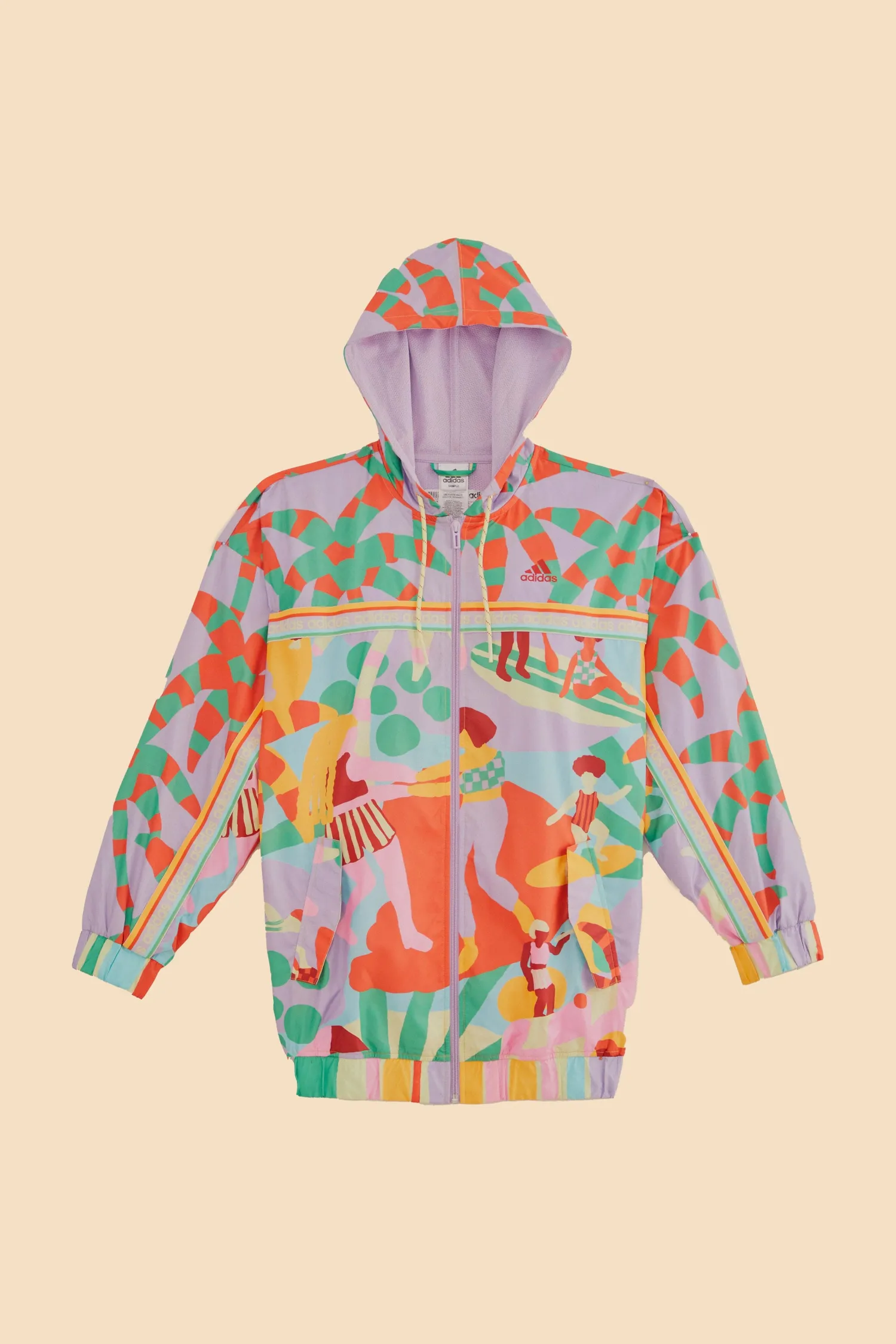 FARM Rio ADIDAS FARM JACKET PURPLE