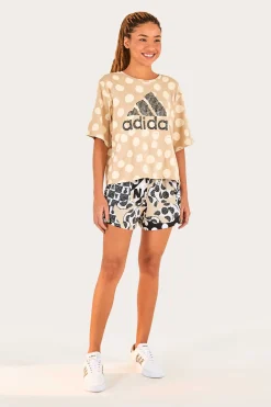 FARM Rio  ADIDAS FARM TOTALLY NEW RIO T-SHIRT KHAKI