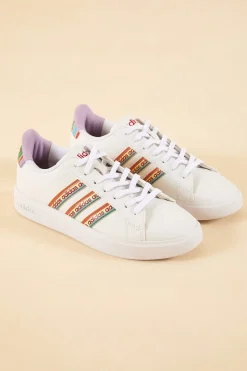 FARM Rio ADIDAS GRAND COURT 2.0 FOOTWEAR WHITE