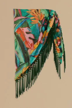 FARM Rio  BANANA FOLIAGE SARONG