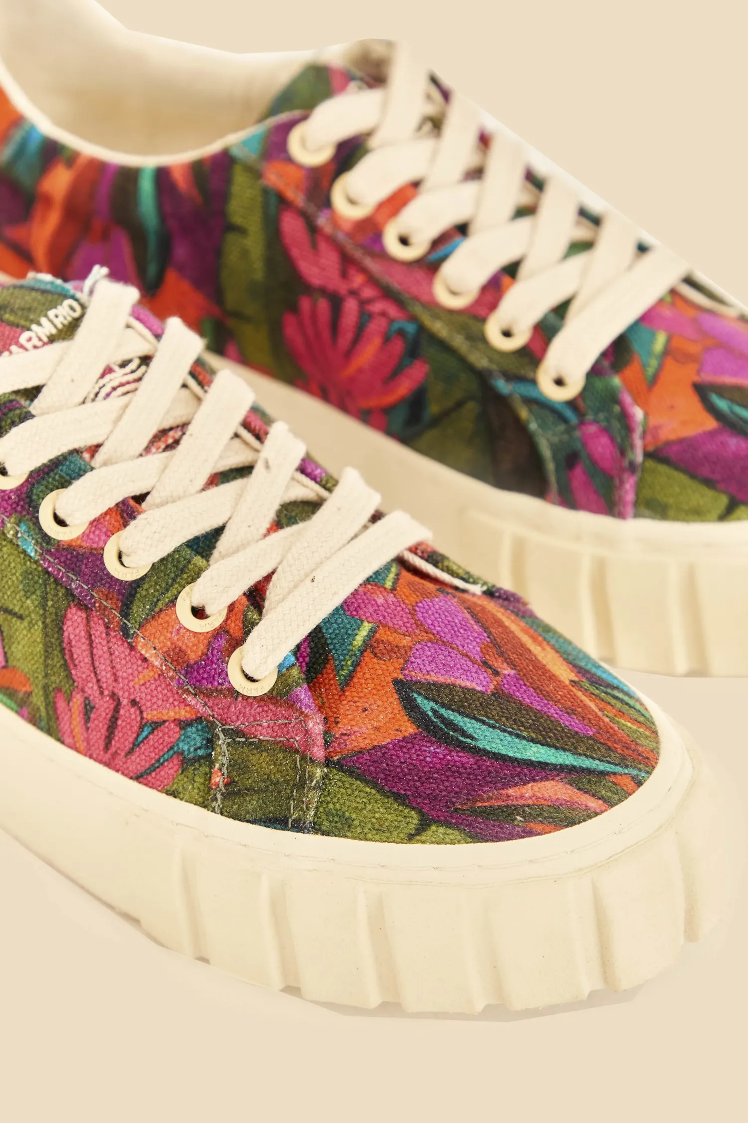 FARM Rio BANANA LEAVES FLATFORM SNEAKER