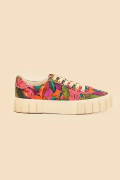 FARM Rio BANANA LEAVES FLATFORM SNEAKER