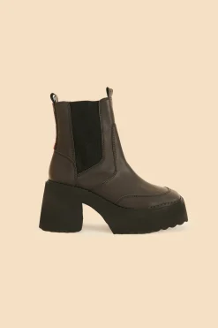 FARM Rio  BLACK BLOCK HEEL CHELSEA BOOT