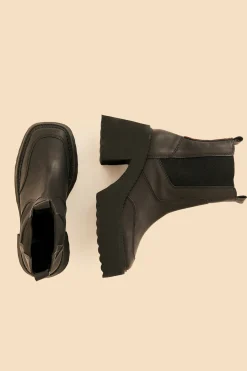 FARM Rio  BLACK BLOCK HEEL CHELSEA BOOT