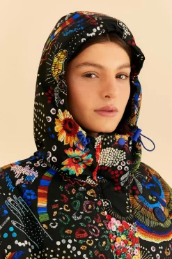 FARM Rio BLACK BOROGODO SKI JACKET