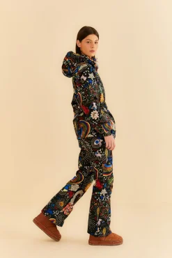 FARM Rio BLACK BOROGODO SKI PANTS