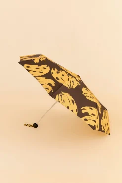 FARM Rio  BLACK BOSSA BANANA UMBRELLA