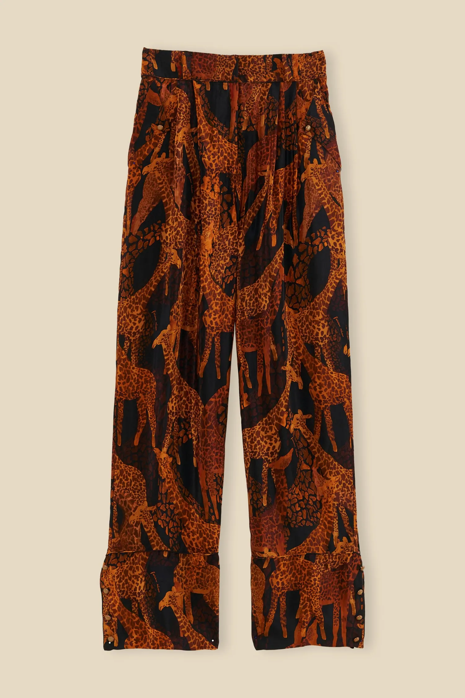 FARM Rio BLACK GIRAFFES PANTS