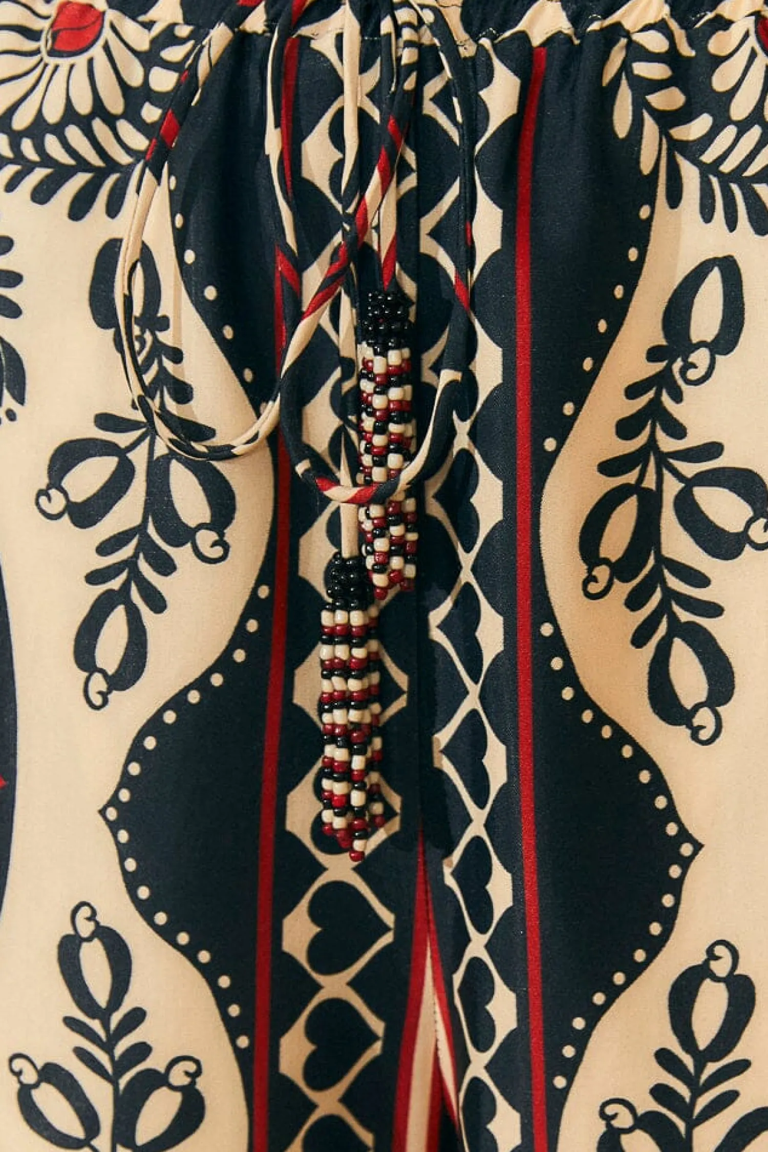 FARM Rio BLACK PASSION SCARF PANTS