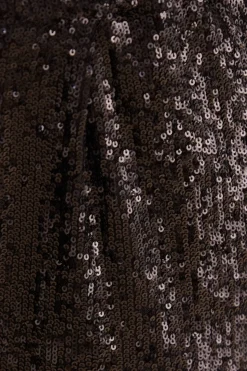 FARM Rio BLACK SEQUIN PAJAMA PANTS