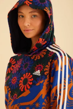 FARM Rio  BLUE ADIDAS FARM HOODIE