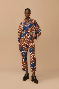 FARM Rio BLUE BANANADA JUMPSUIT