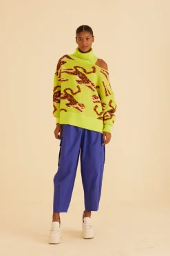 FARM Rio BLUE CARGO PANTS