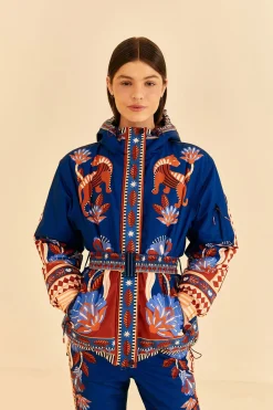 FARM Rio BLUE NATURE BEAUTY SKI JACKET