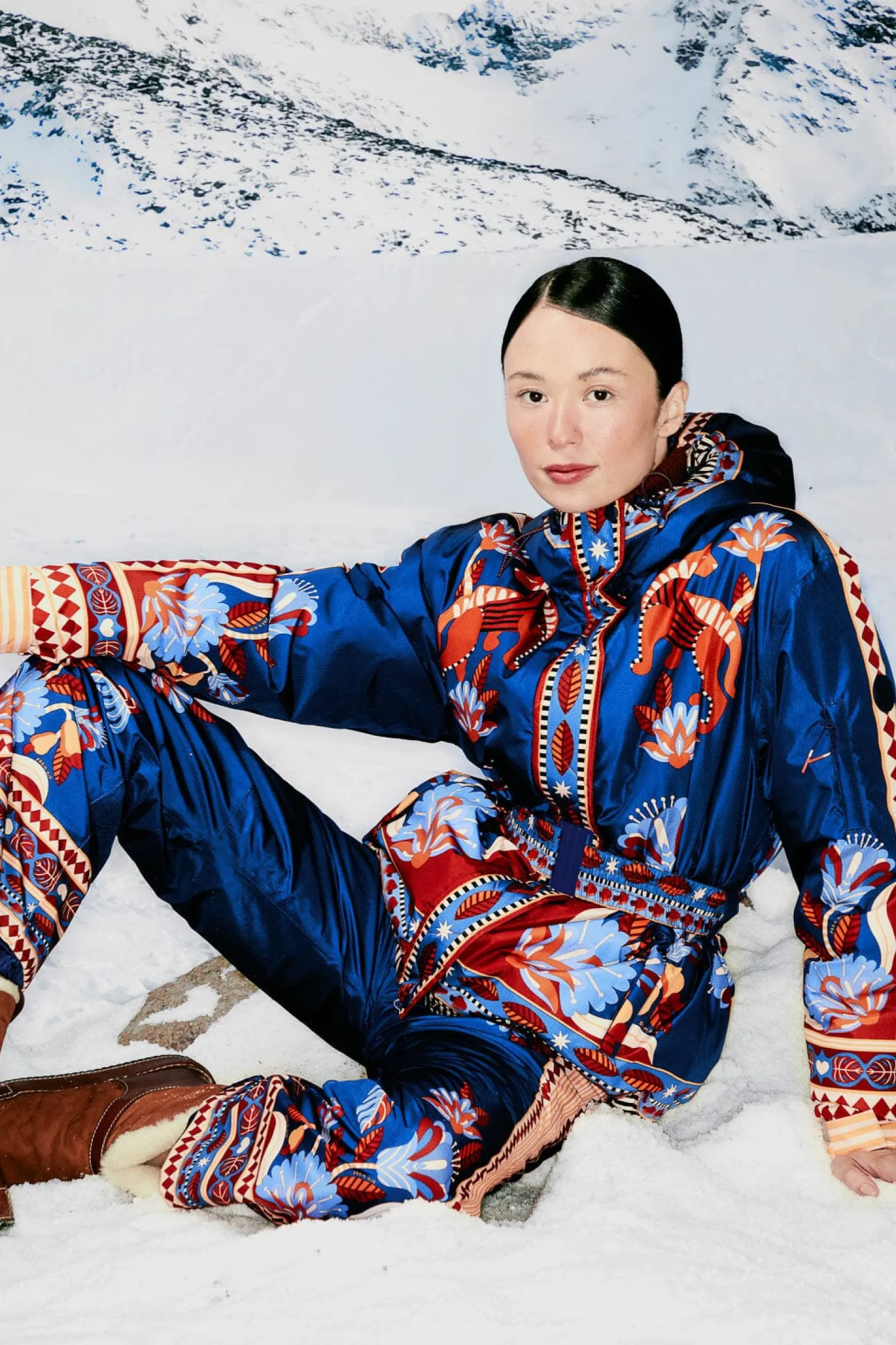 FARM Rio BLUE NATURE BEAUTY SKI JACKET