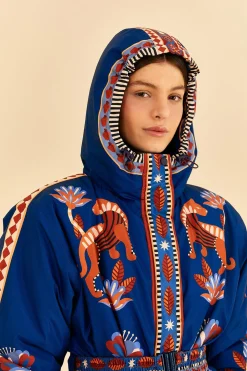 FARM Rio BLUE NATURE BEAUTY SKI JACKET