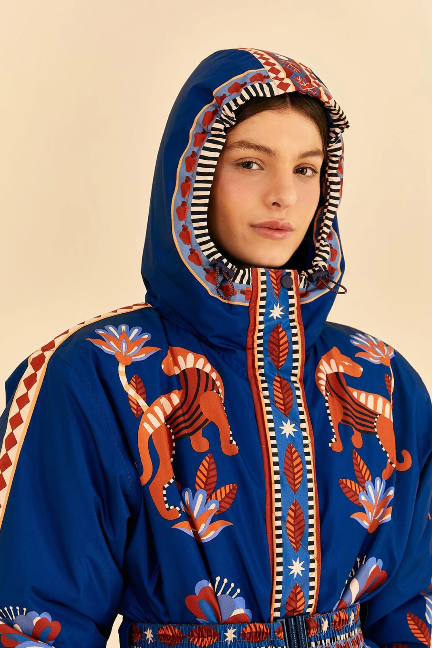 FARM Rio BLUE NATURE BEAUTY SKI JACKET