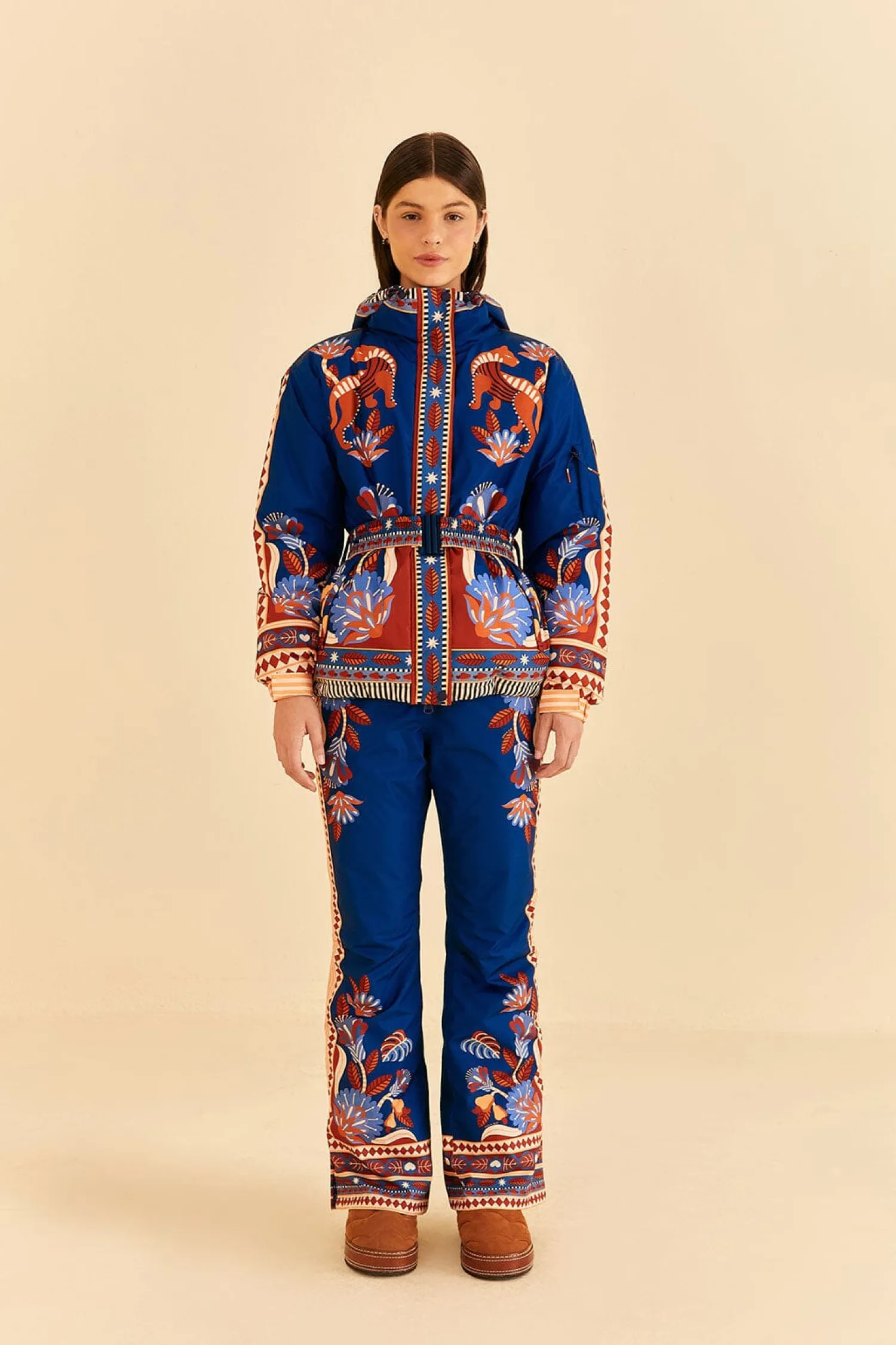 FARM Rio BLUE NATURE BEAUTY SKI JACKET