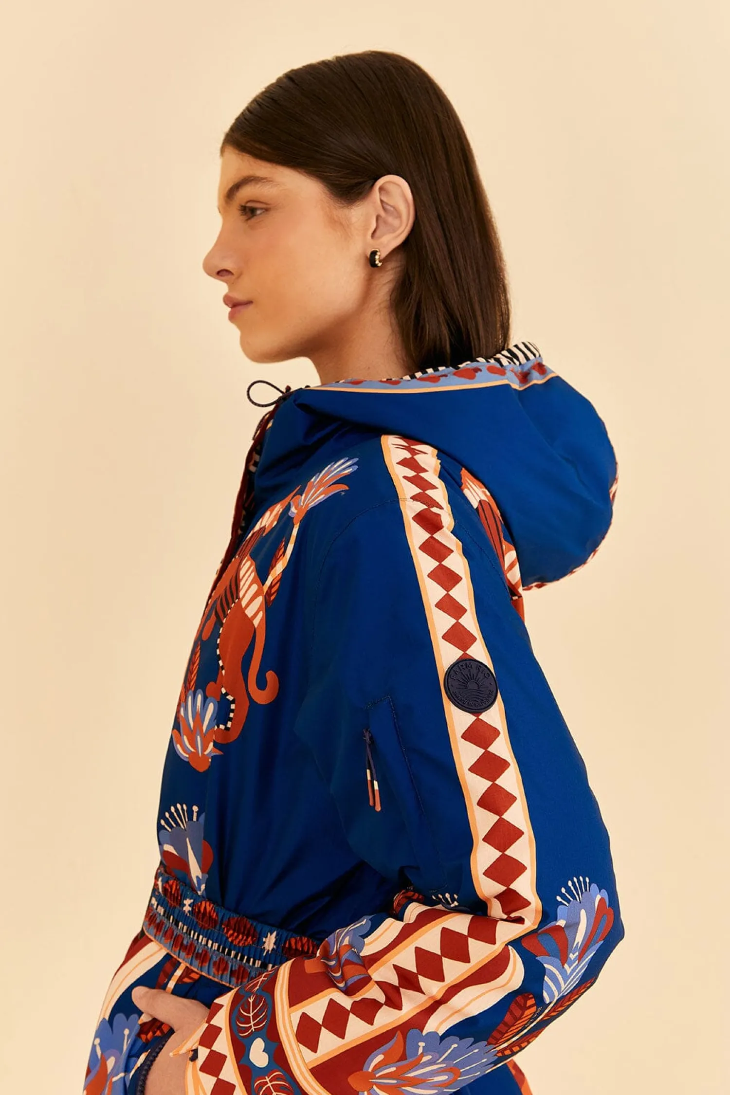 FARM Rio BLUE NATURE BEAUTY SKI JACKET