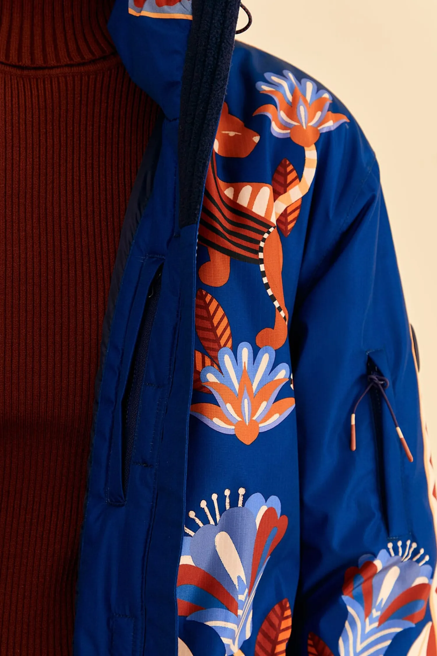 FARM Rio BLUE NATURE BEAUTY SKI JACKET