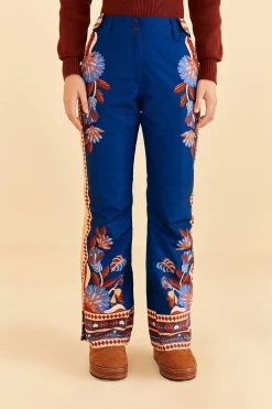 FARM Rio  BLUE NATURE BEAUTY SKI PANTS