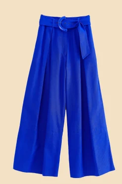 FARM Rio BRIGHT BLUE TAILORED PANTS