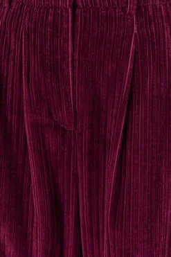 FARM Rio  BURGUNDY CORDUROY PANTS