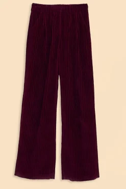 FARM Rio  BURGUNDY CORDUROY PANTS