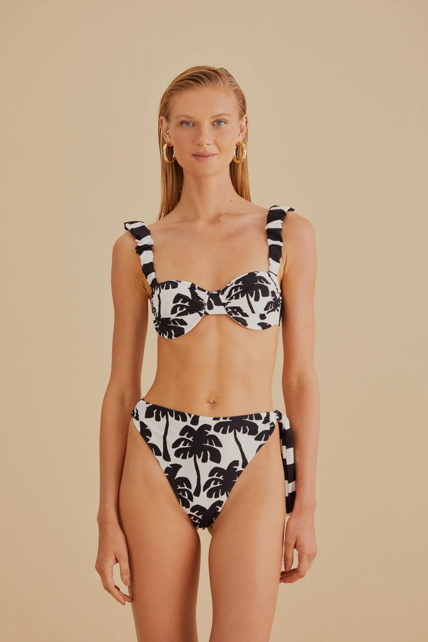 FARM Rio COCONUT REVERSIBLE BIKINI BOTTOM