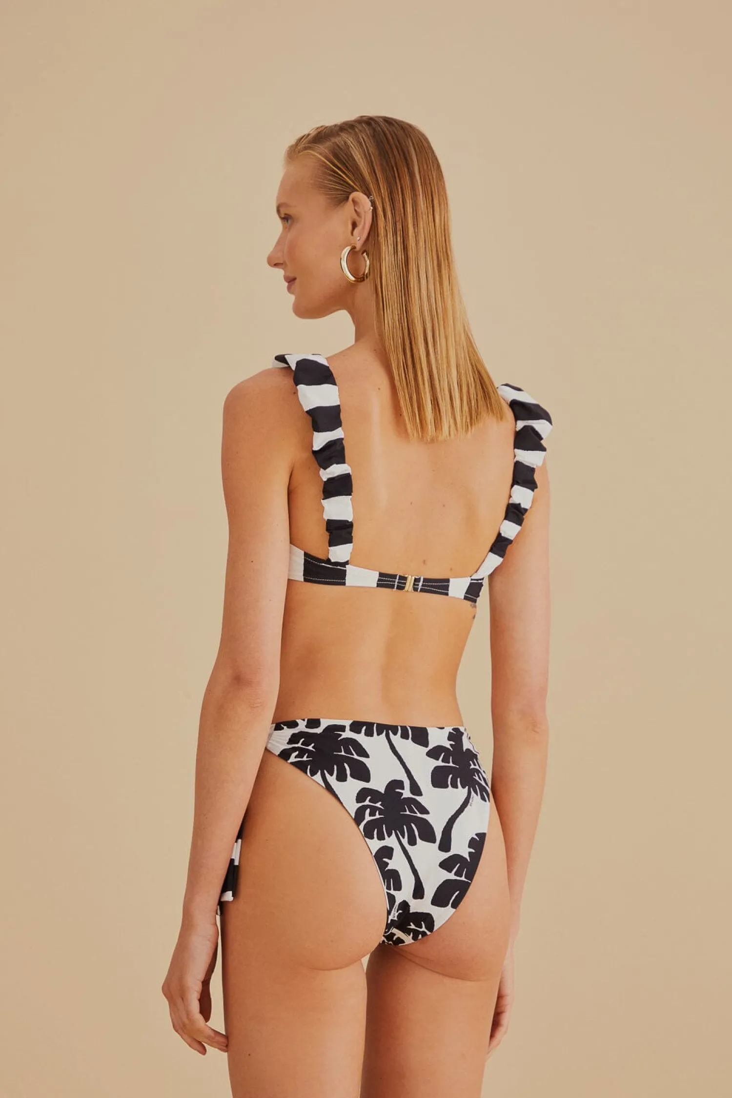 FARM Rio COCONUT REVERSIBLE BIKINI BOTTOM