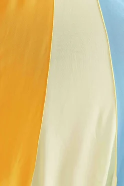 FARM Rio COLOR BLOCKING SLEEVELESS MAXI DRESS