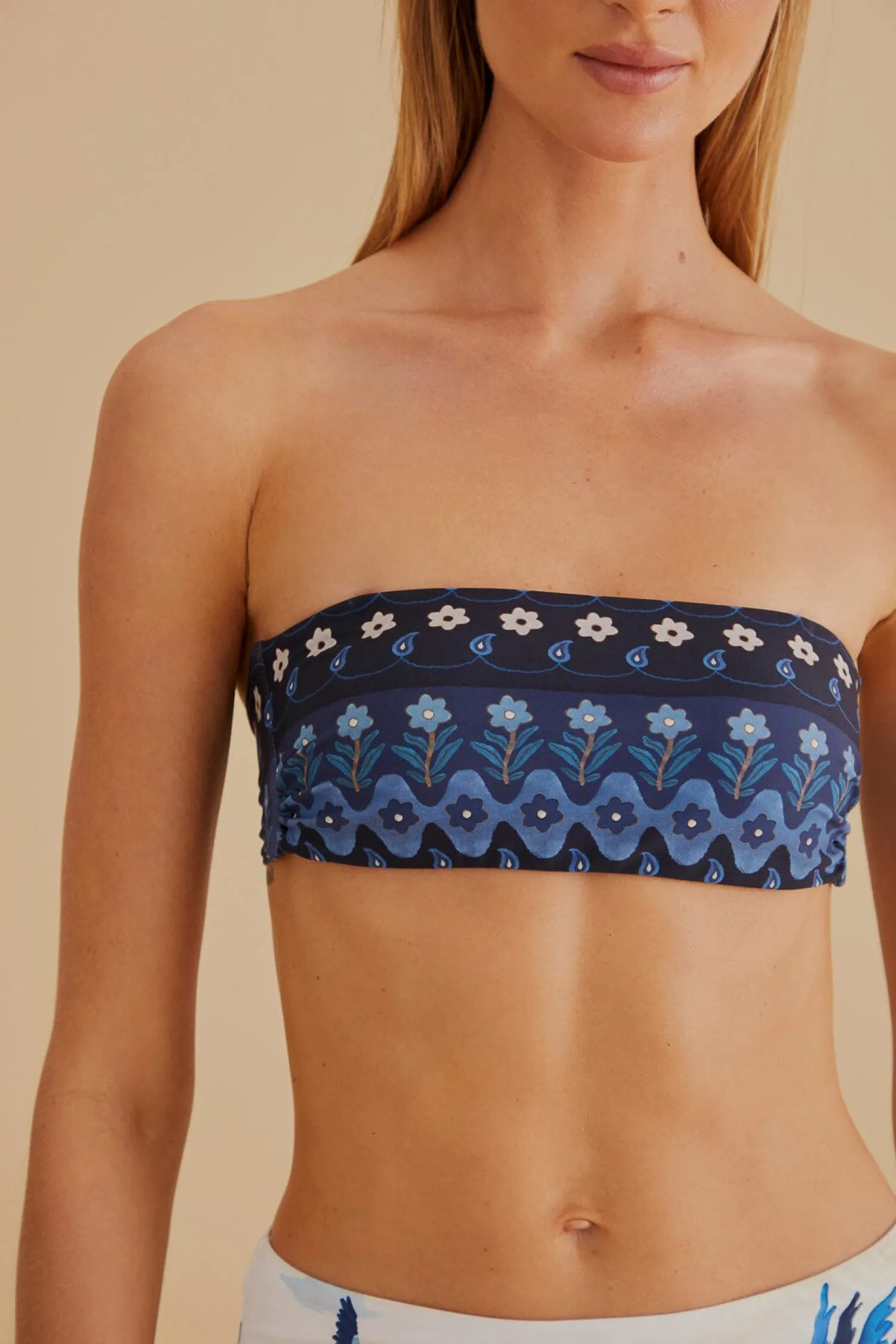 FARM Rio DREAM SKY BIKINI TOP