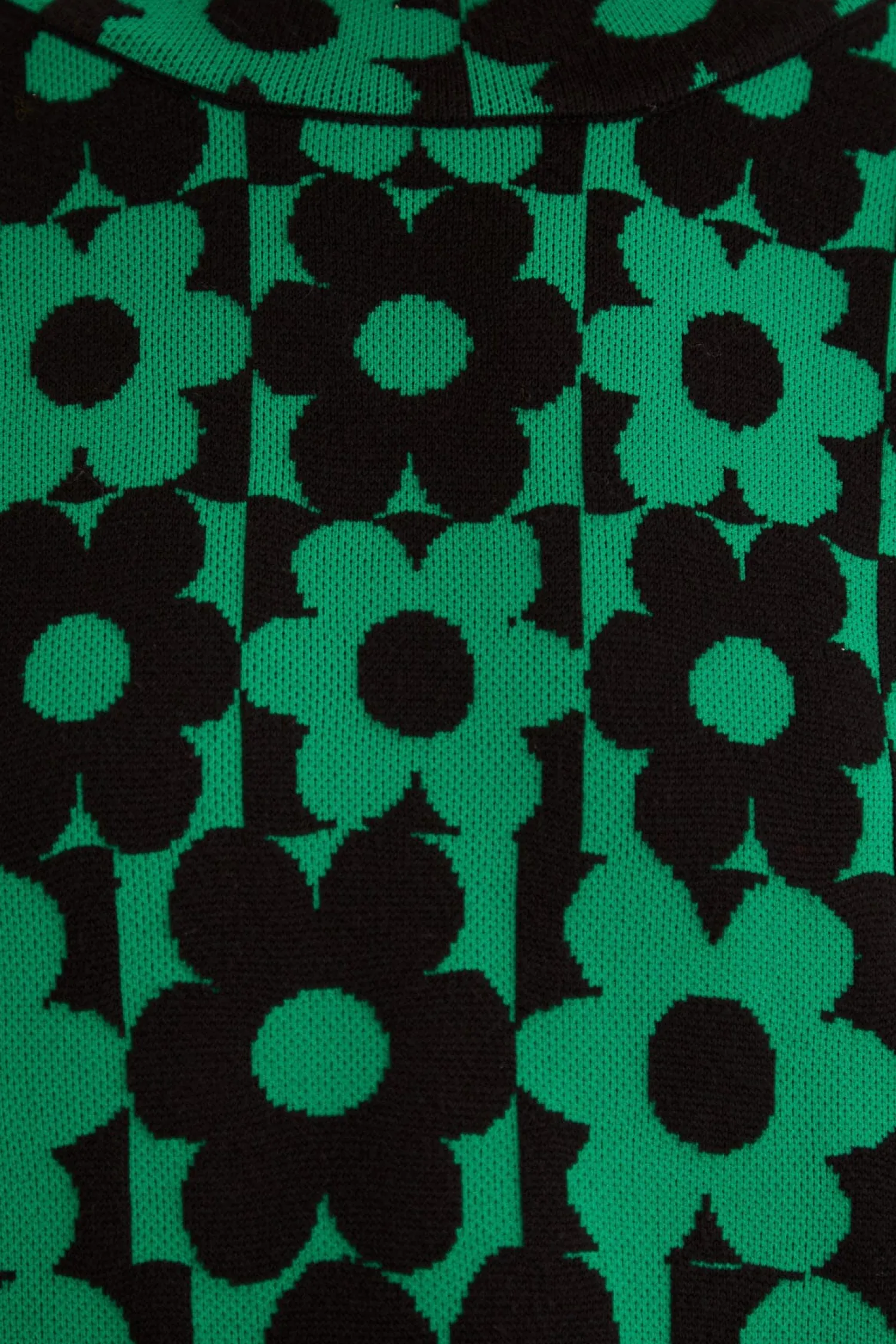 FARM Rio GREEN LOVEDAISY KNIT DRESS