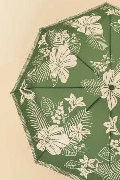 FARM Rio GREEN MACAW ELEGANCE UMBRELLA