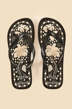 FARM Rio  JUNGLE SCARF HAVAIANAS SANDALS
