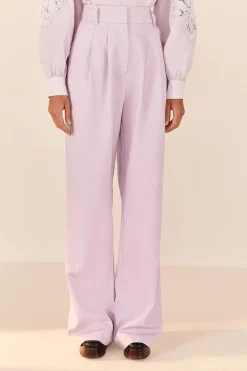 FARM Rio  LILAC LOW WAISTED PANTS