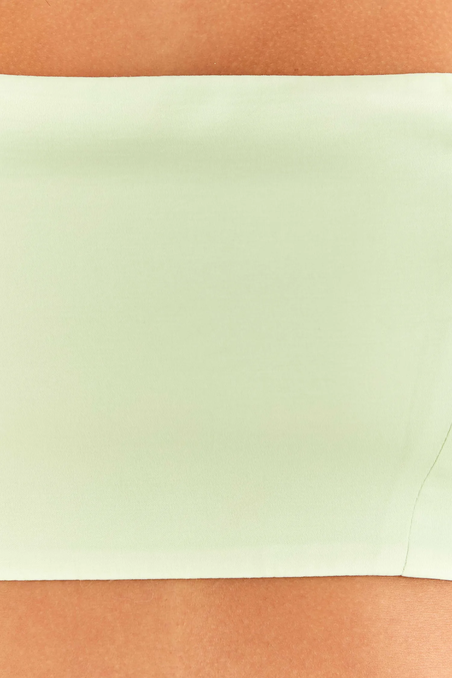 FARM Rio MINT SLEEVELESS CROP TOP