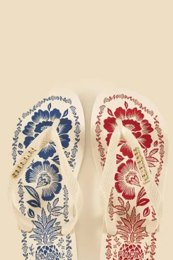 FARM Rio MIXED PINEAPPLE GARDEN HAVAIANAS SANDALS