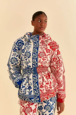 FARM Rio MIXED PINEAPPLE GARDEN SKI JACKET