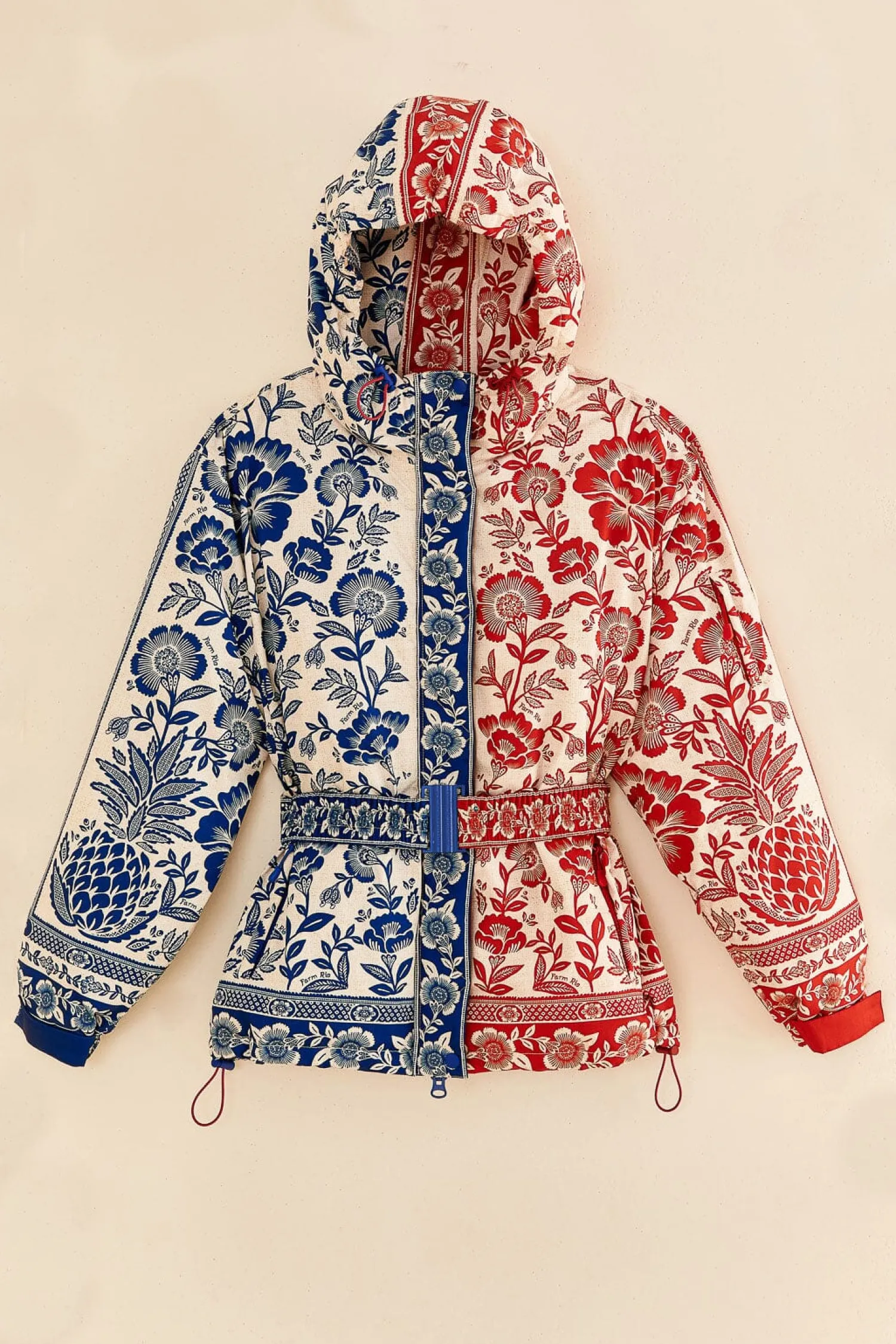 FARM Rio MIXED PINEAPPLE GARDEN SKI JACKET