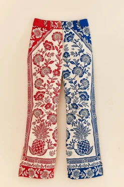 FARM Rio  MIXED PINEAPPLE GARDEN SKI PANTS