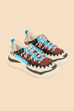 FARM Rio MULTICOLOR BEADED SNEAKER
