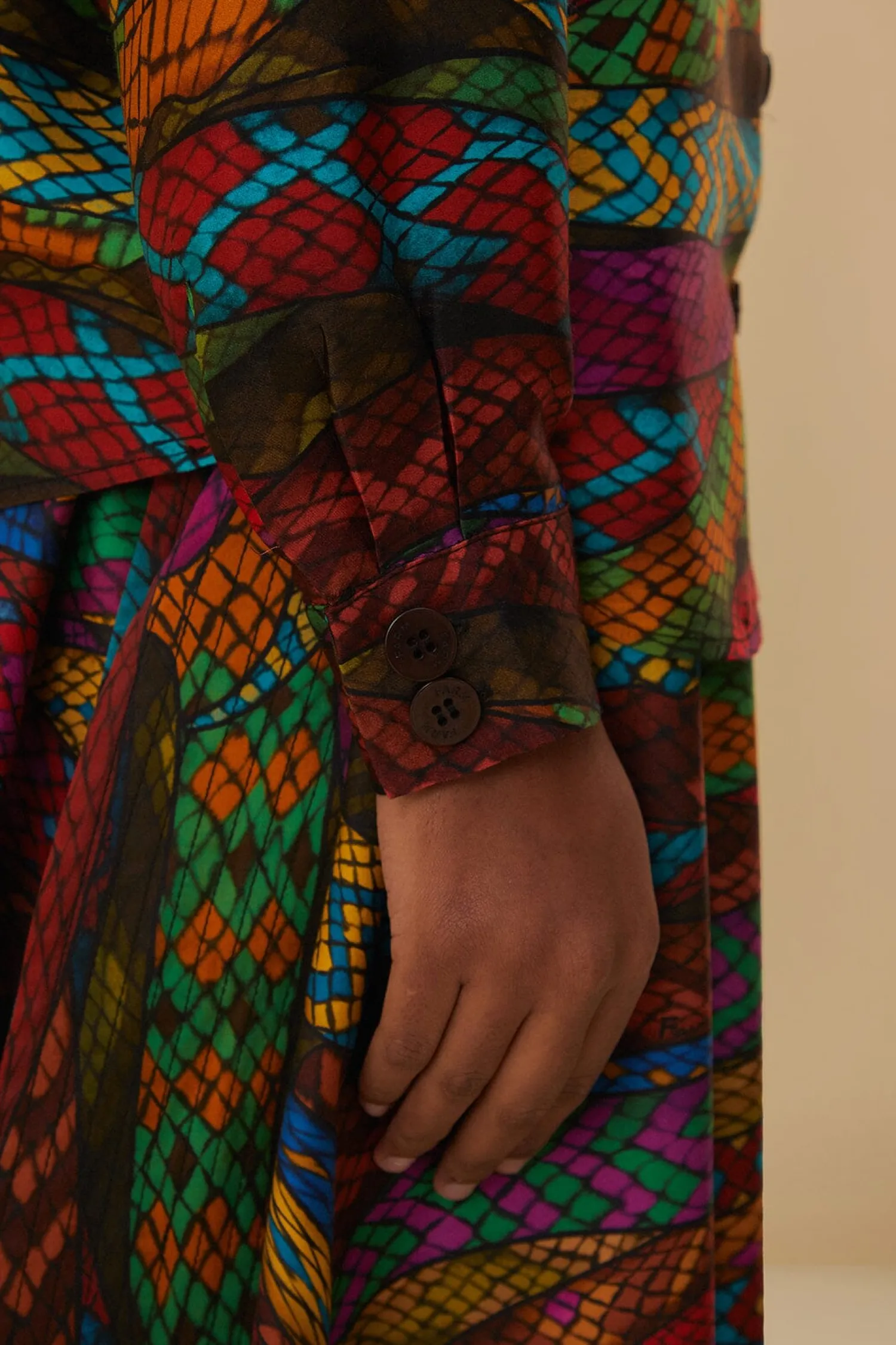 FARM Rio MULTICOLOR MIRAGE SHIRT LONG SLEEVES