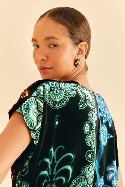 FARM Rio MULTICOLOR SWEET MERMAIDS BLOUSE